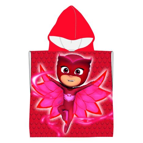 PJ Masks Owlette Hooded Towel Poncho £5.49
